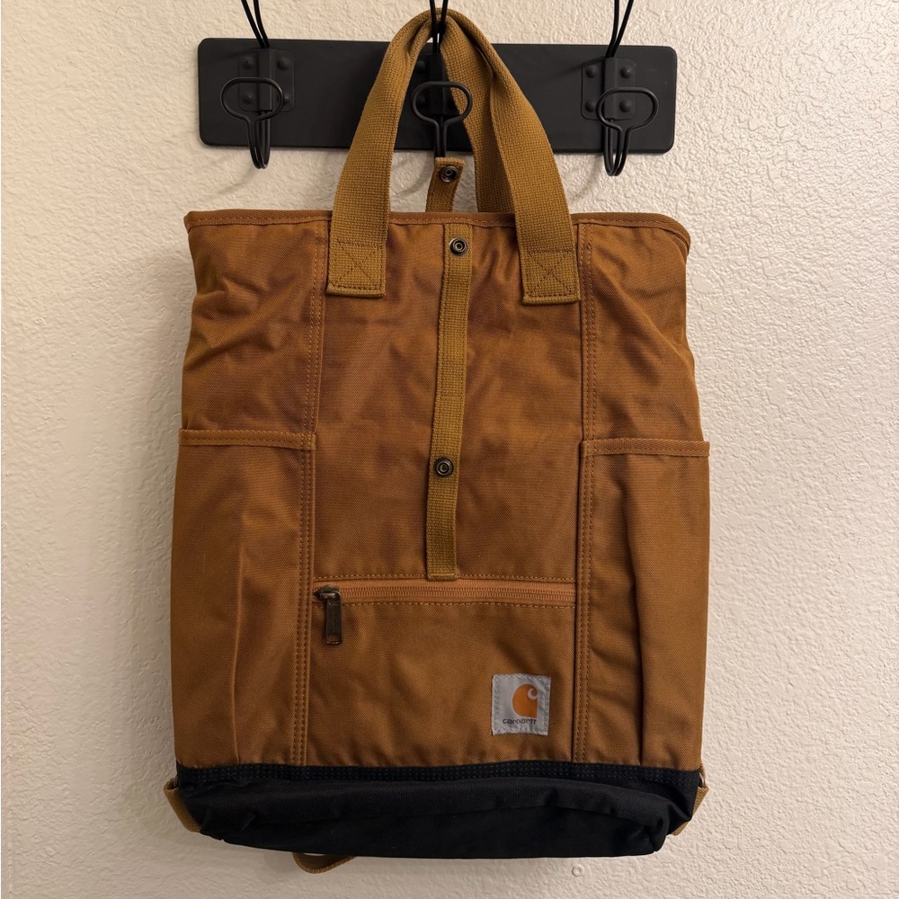 Carhartt Tan Backpack / Tote